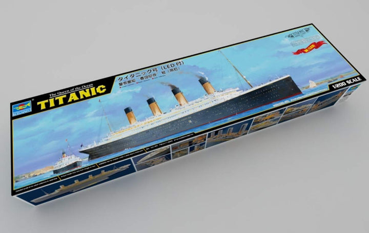 Modellbausatz RMS Titanic 1:200 mit LED-Beleuchtung, 1280+ Teile - Bild 7