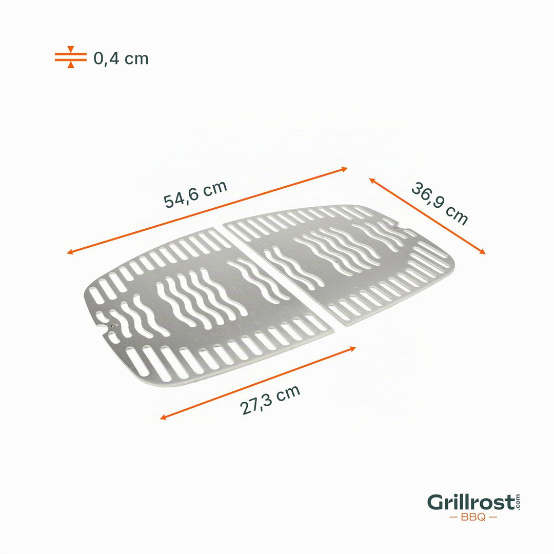Grillrost Edelstahl 2-teilig für Napoleon TravelQ 285 / PRO285 - Bild 4