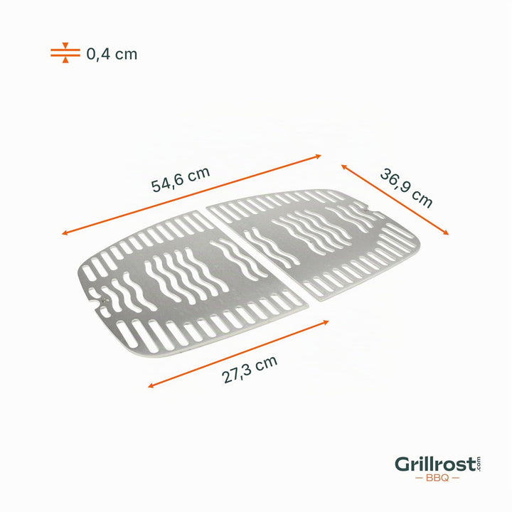 Grillrost Edelstahl 2-teilig für Napoleon TravelQ 285 / PRO285 - Bild 4