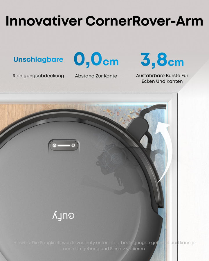 Saugroboter mit Absaugstation 4000Pa Saugkraft fuer Tierhaare - Bild 4