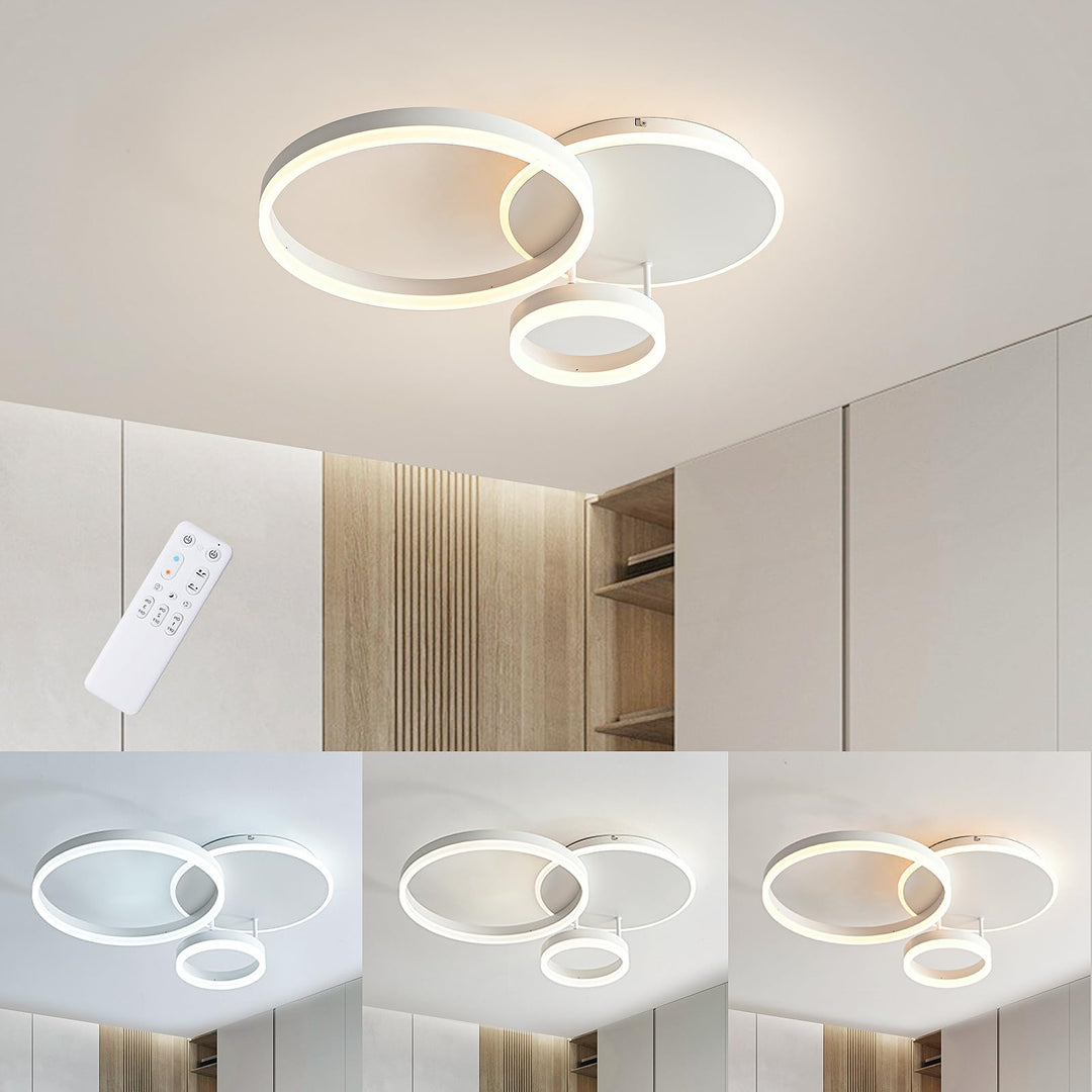 LED Deckenleuchte dimmbar 54 W 65x50 cm für Wohnzimmer - Bild 9
