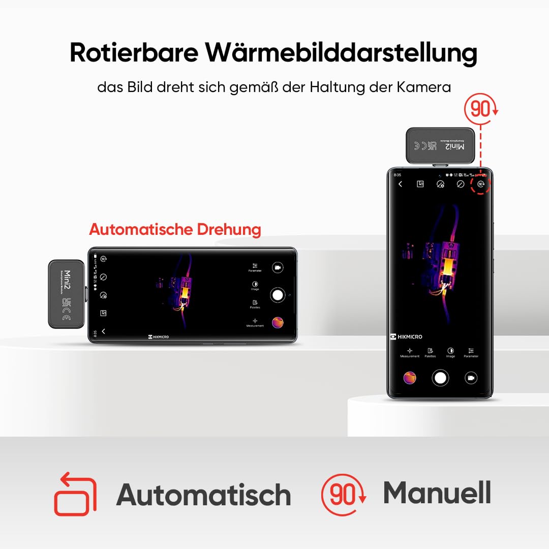 Wärmebildkamera Android Smartphone 256x192 IR 25Hz Plug &amp; Play - Bild 6