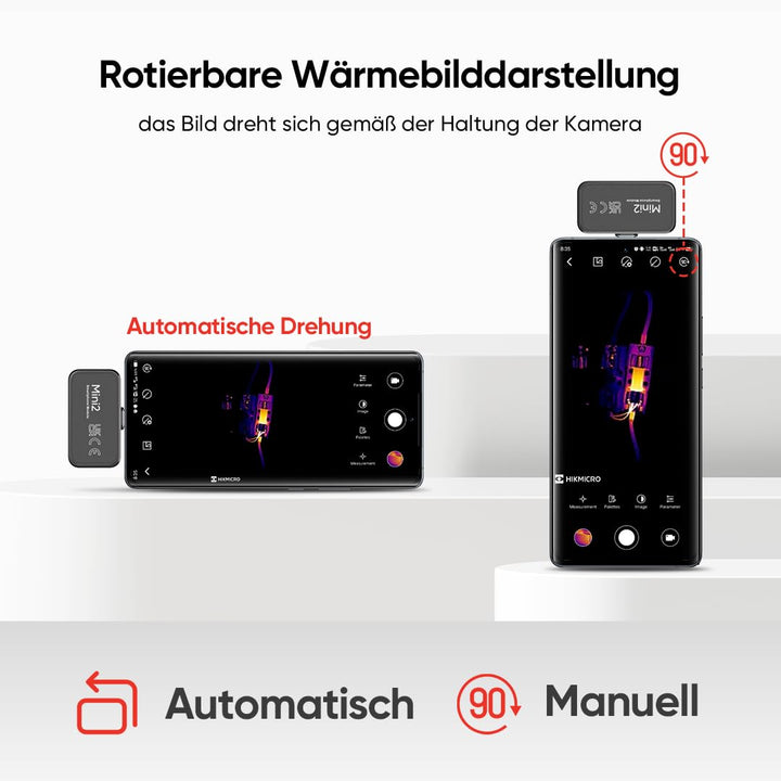Wärmebildkamera Android Smartphone 256x192 IR 25Hz Plug &amp; Play - Bild 6