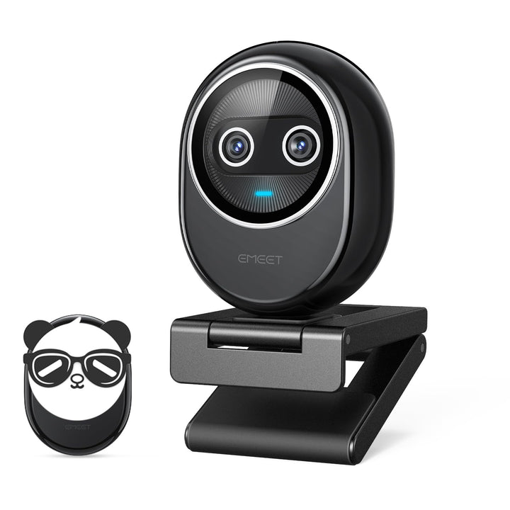 Webcam 4K Dual-Kamera KI-Fokus USB-C mit 3 Mikrofonen