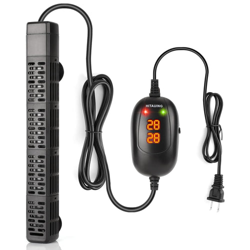 Aquarium Heizstab 500W Quarzglas mit Digitalregler für 300-500L