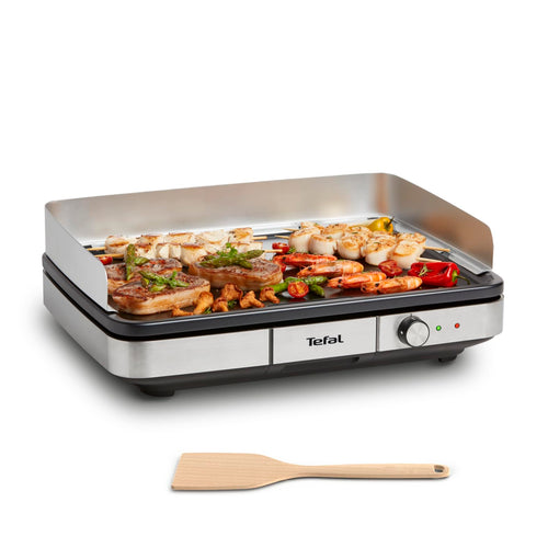 Elektro-Tischgrill Plancha XXL Antihaft 2300W für 10 Personen