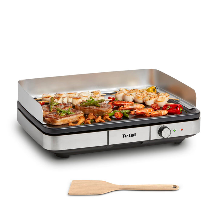 Elektro-Tischgrill Plancha XXL Antihaft 2300W für 10 Personen