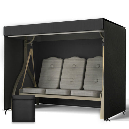 Hollywoodschaukel Abdeckung 3-4 Sitzer 600D Oxford 220x135x170cm