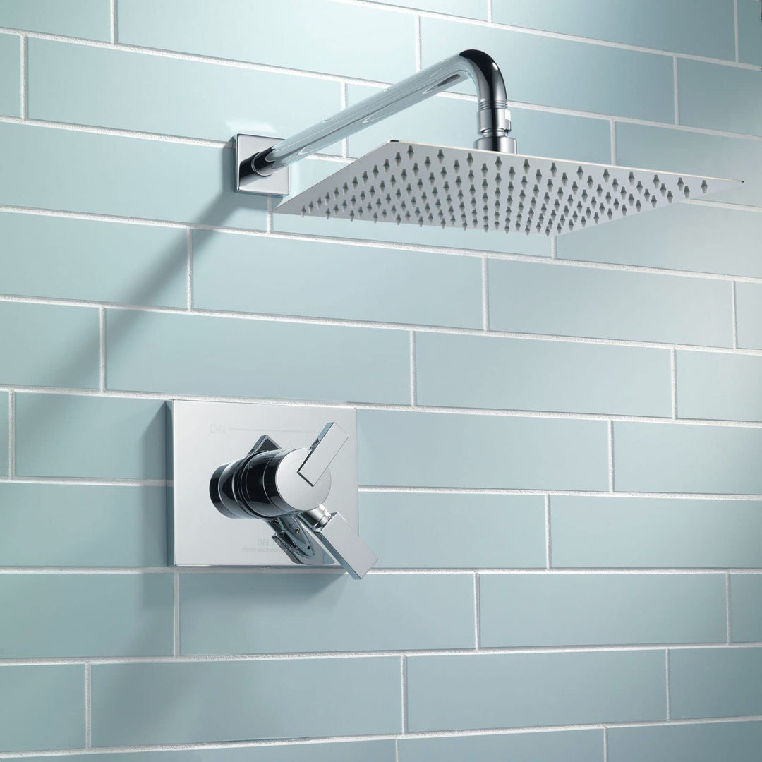 Regenduschkopf Edelstahl 304 quadratisch 40,5 cm Chrom Wand/Decke - Bild 6