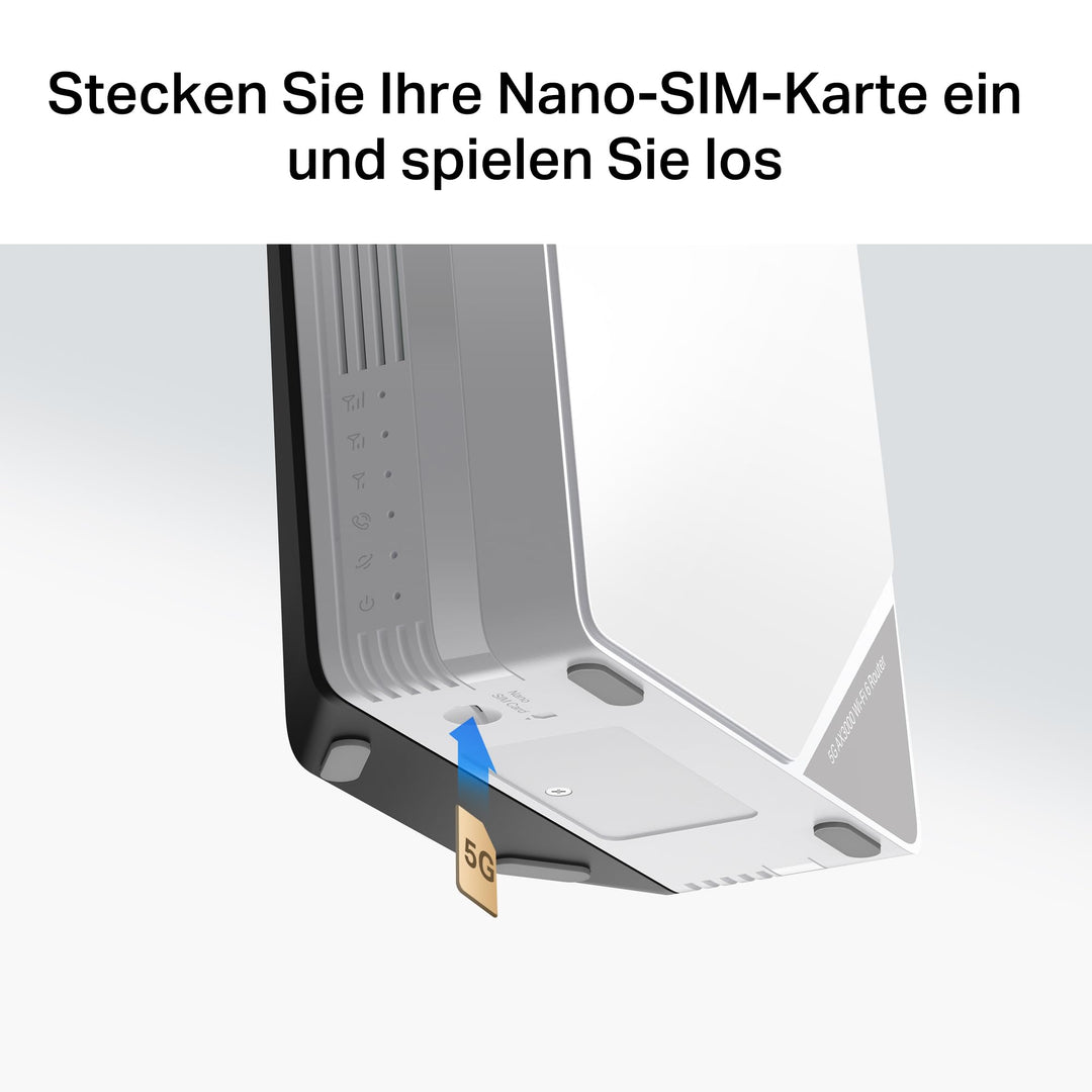 5G LTE Router Nano-SIM Wi-Fi 6 AX3000 bis 4,67 Gbit/s EasyMesh - Bild 8