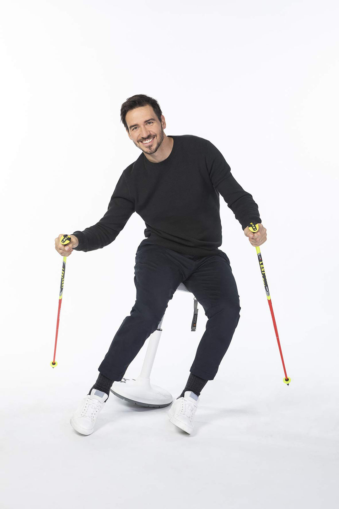 Sitzhocker ergonomisch höhenverstellbar 52-79 cm petrol für Büro