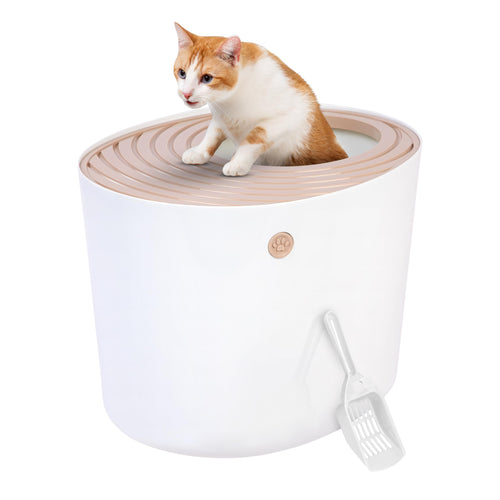 Katzentoilette XXL geschlossen mit Deckel BPA-frei bis 7 kg