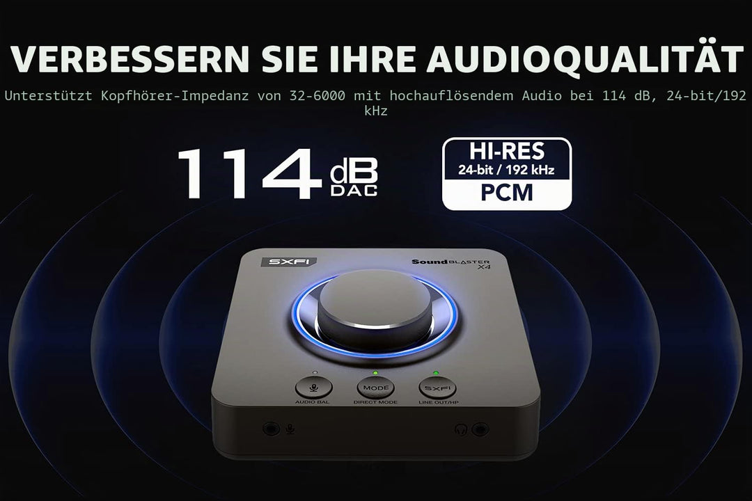 Externe USB-Soundkarte 7.1 Surround 24Bit/192kHz fuer PC und Mac - Bild 8