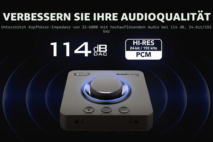 Externe USB-Soundkarte 7.1 Surround 24Bit/192kHz fuer PC und Mac - Bild 8