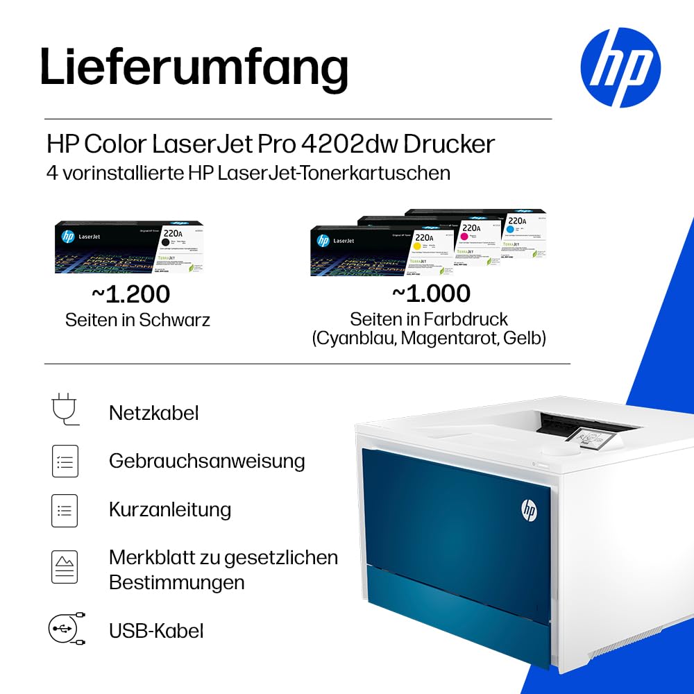 Farblaserdrucker A4 33 S./Min. Duplex Wi-Fi für Büro - Bild 9