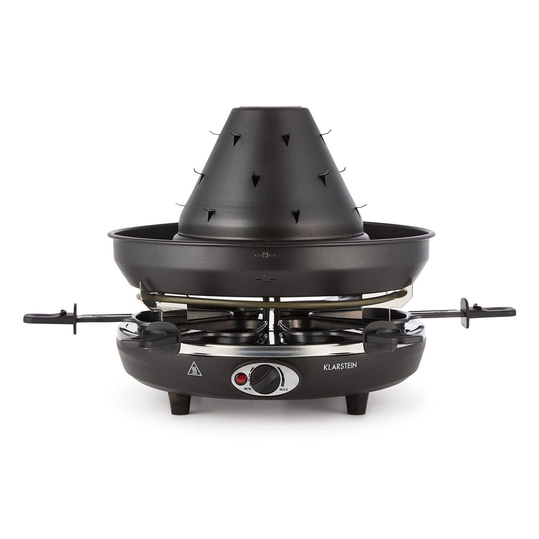 Raclette-Tischgrill 2-in-1 mit Tartarenhut 1500W für 6 Personen - Bild 4