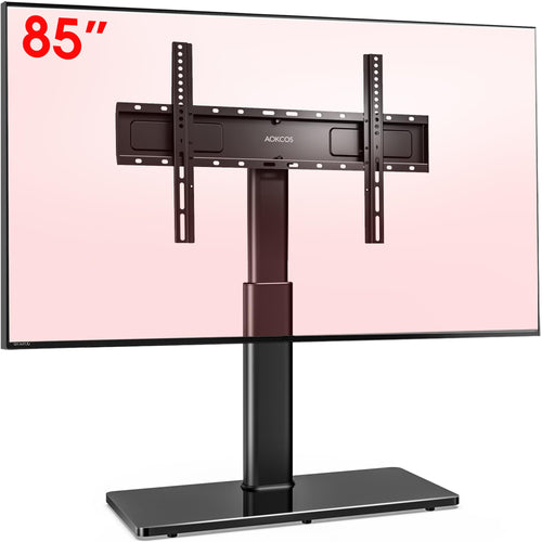 TV Ständer höhenverstellbar 43–85 Zoll neigbar schwenkbar max. VESA 600x400mm