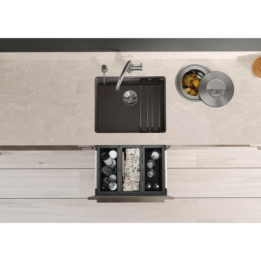 Granitspüle Unterbau SILGRANIT Etagenbecken Café 3 Arbeitsebenen - Bild 6