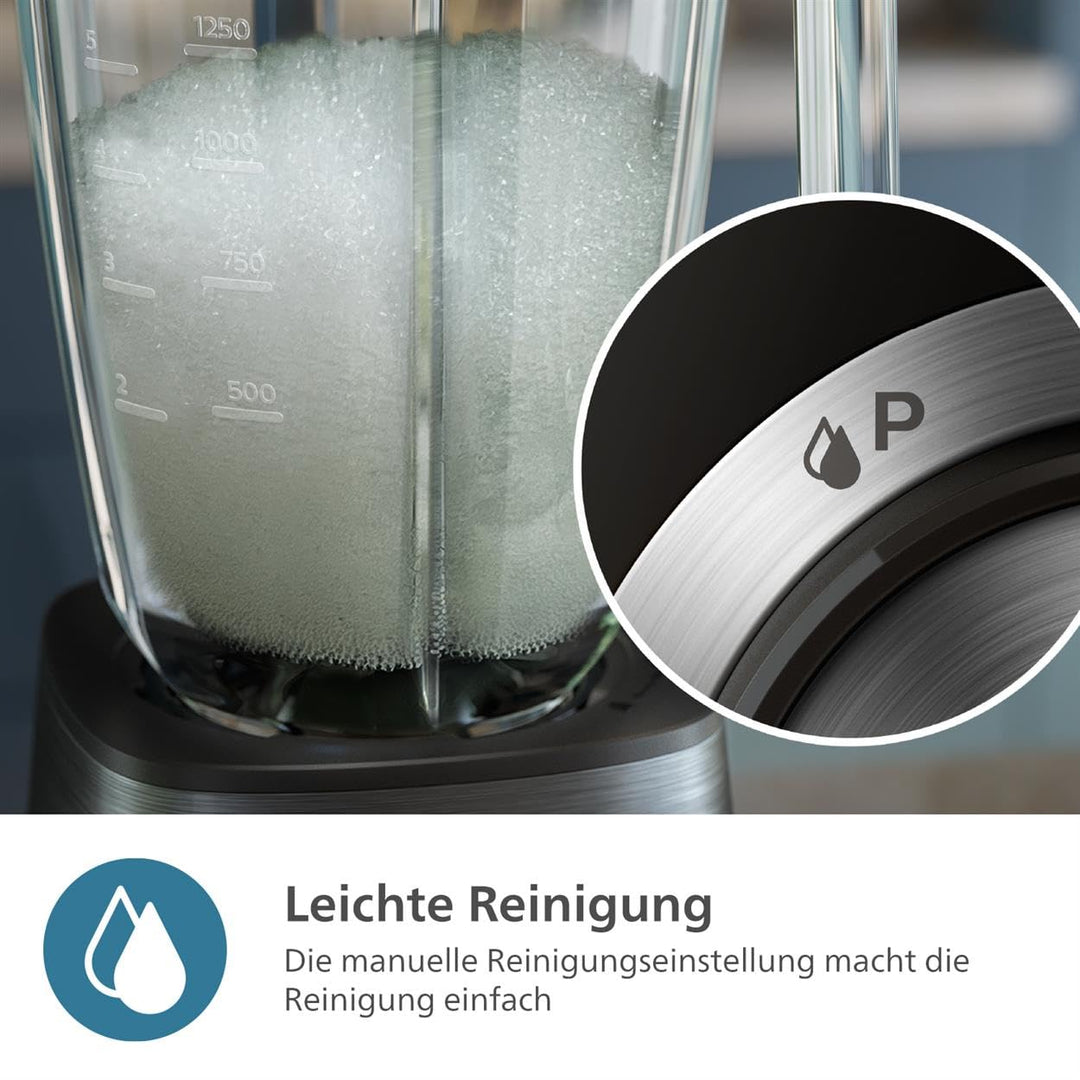 Standmixer 1200W mit ProBlend-Technologie 2L Behälter Schwarz - Bild 7