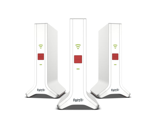 Mesh WLAN Set Triband Wi-Fi 6 bis 4200 MBit/s 3-Pack fuer 7 Zimmer
