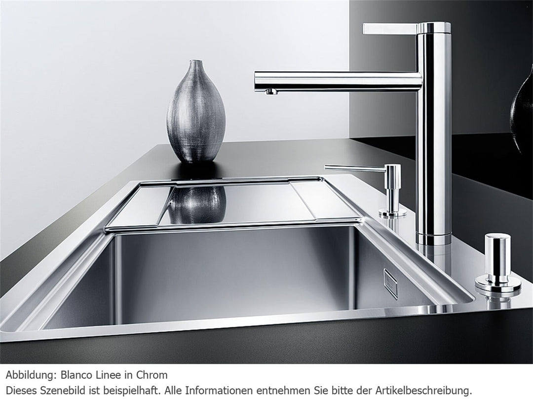 Küchenarmatur Einhebelmischer Chrom 360° schwenkbar Hochdruck - Bild 3
