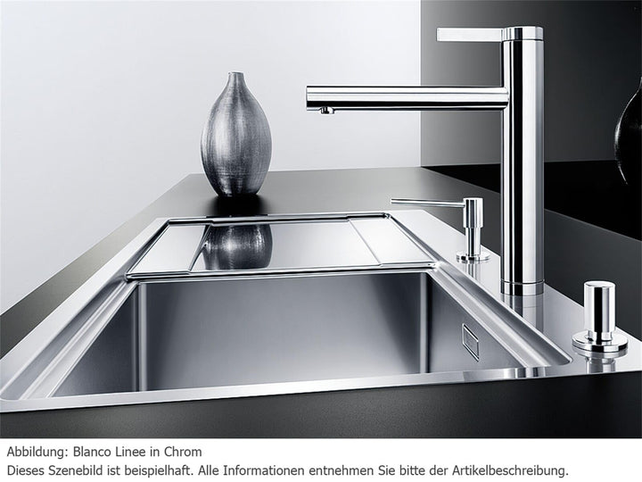 Küchenarmatur Einhebelmischer Chrom 360° schwenkbar Hochdruck - Bild 3