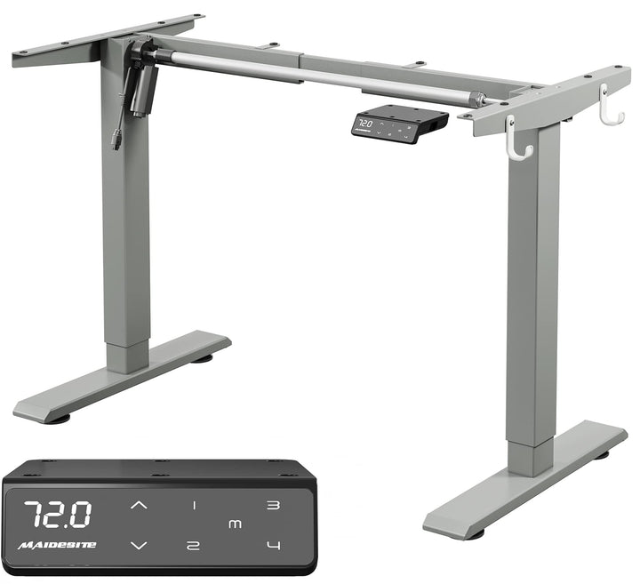 Schreibtischgestell elektrisch höhenverstellbar 72-120cm mit 4 Speicherplätzen