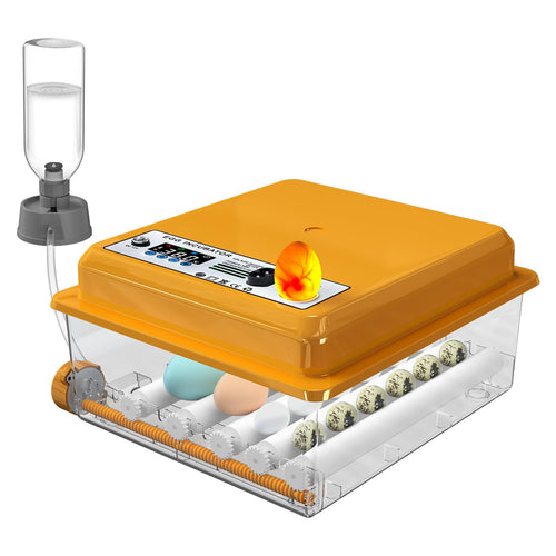 Brutautomat Vollautomatisch 16 Eier mit LED-Eierleuchte und Wasserautomat