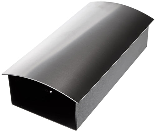 Zeitungsfach Edelstahl gebürstet IP44 für Briefkasten 31x16x8 cm