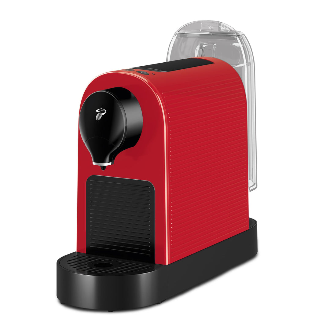 Kapselmaschine kompakt 3 Kaffeestärken mit 30 Kapseln Rot - Bild 3