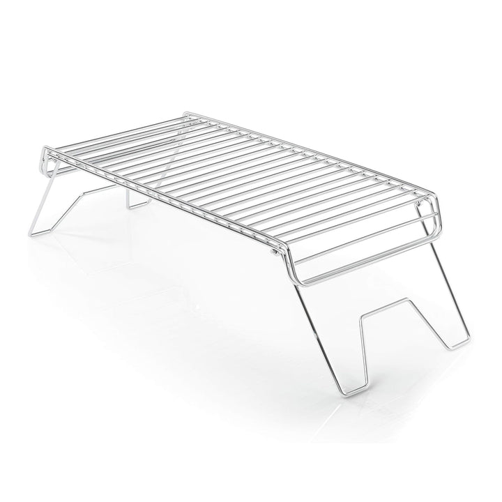 Lagerfeuer-Grill Edelstahl klappbar 39x20 cm für Camping