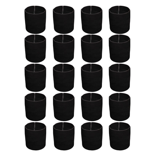 Trauerarmbinde Schwarz 20er-Pack Einheitsgrösse Senior Fussball