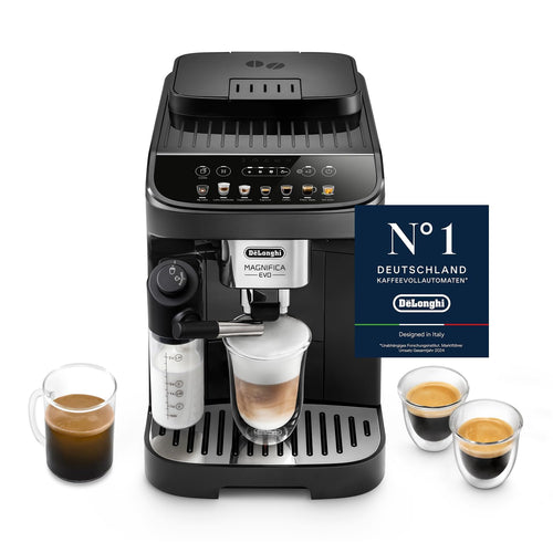 Kaffeevollautomat 7 Getränke mit LatteCrema-Milchsystem, schwarz