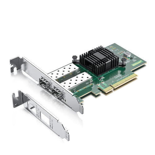 10Gb SFP+ PCIe Netzwerkkarte 2-Port Intel 82599ES Chip X8-Lane