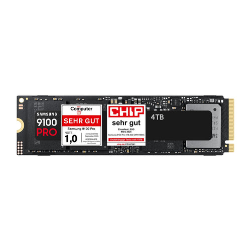 NVMe M.2 SSD 4 TB PCIe 5.0 14.800 MB/s fuer Gaming und AI