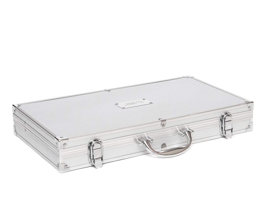 Grillbesteck Set Edelstahl 18-teilig im Aluminiumkoffer - Bild 5