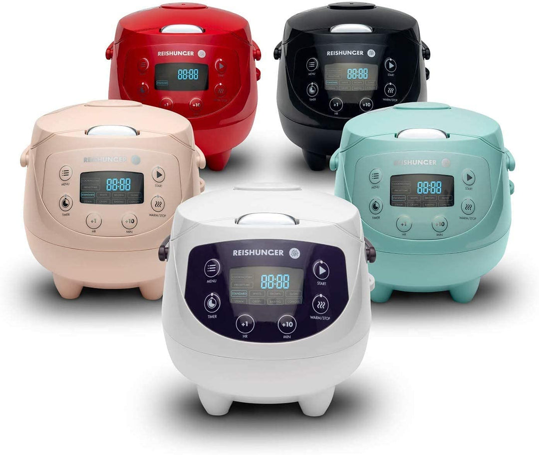 Reiskocher Mini 0,6 L mit 8 Kochmodi für 1–3 Personen, Mint - Bild 4
