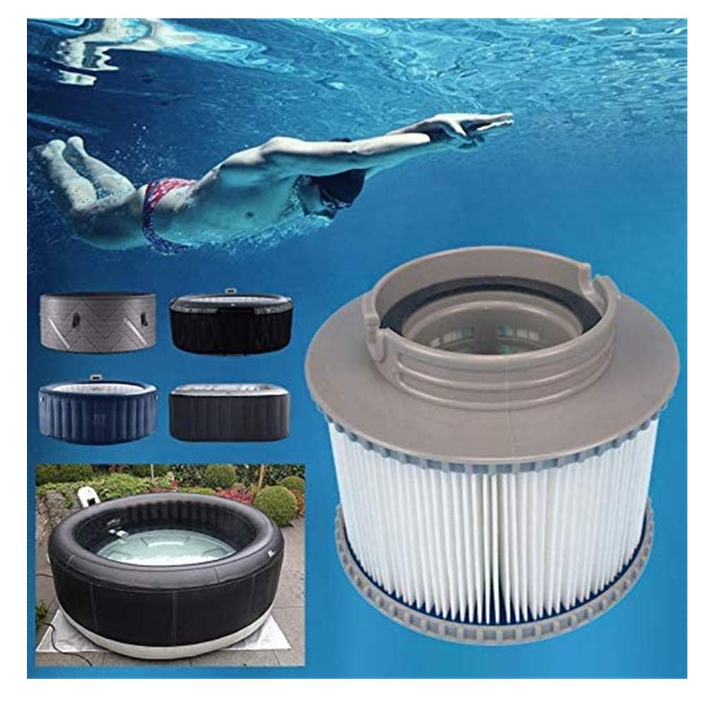 Filterkartusche für Whirlpool 8er-Set Ø11.5cm für MSPA Modelle - Bild 4