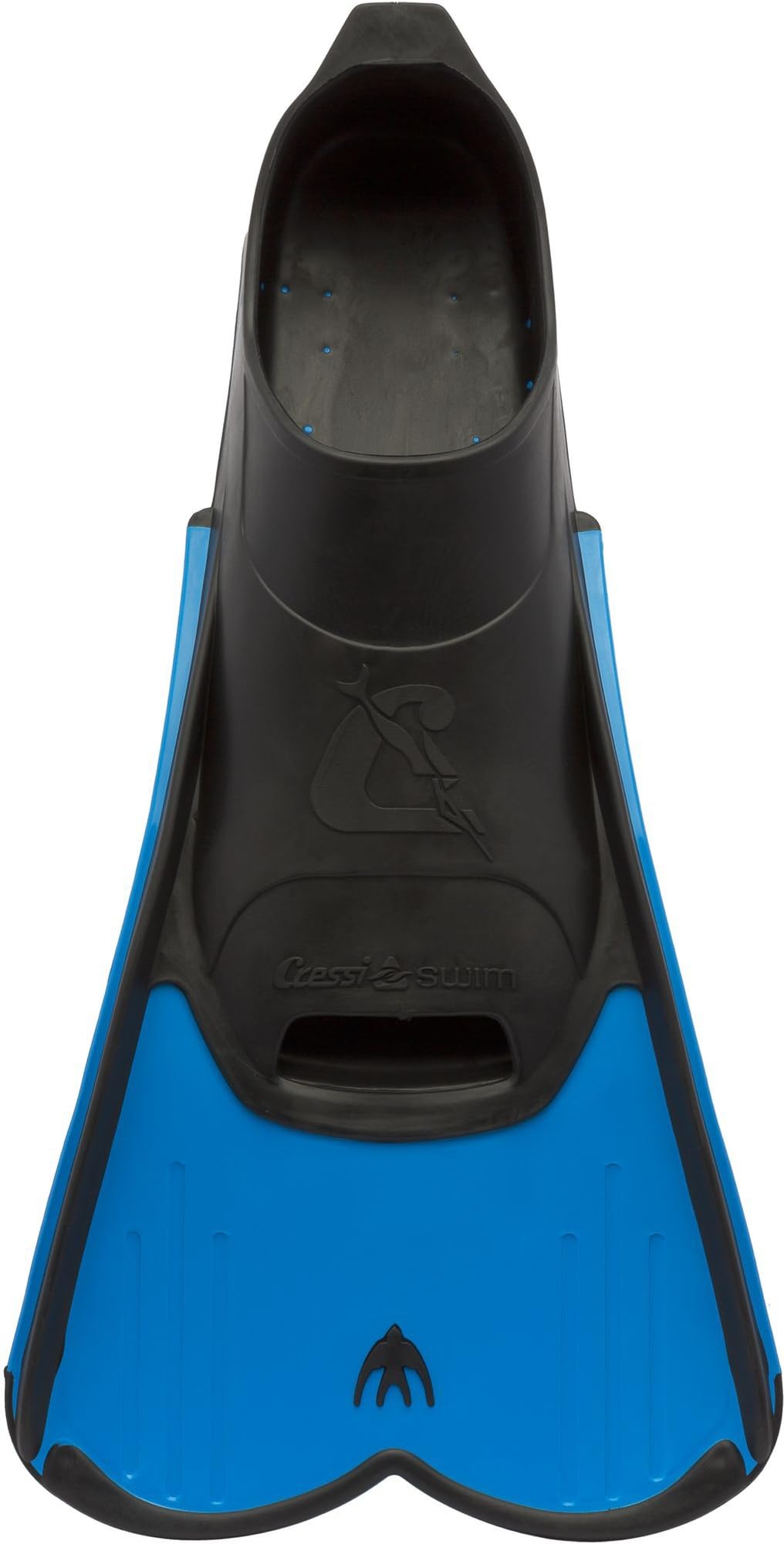 Kurzflossen Erwachsene TPE Blau Grösse 45/46 für Schwimmtraining - Bild 2