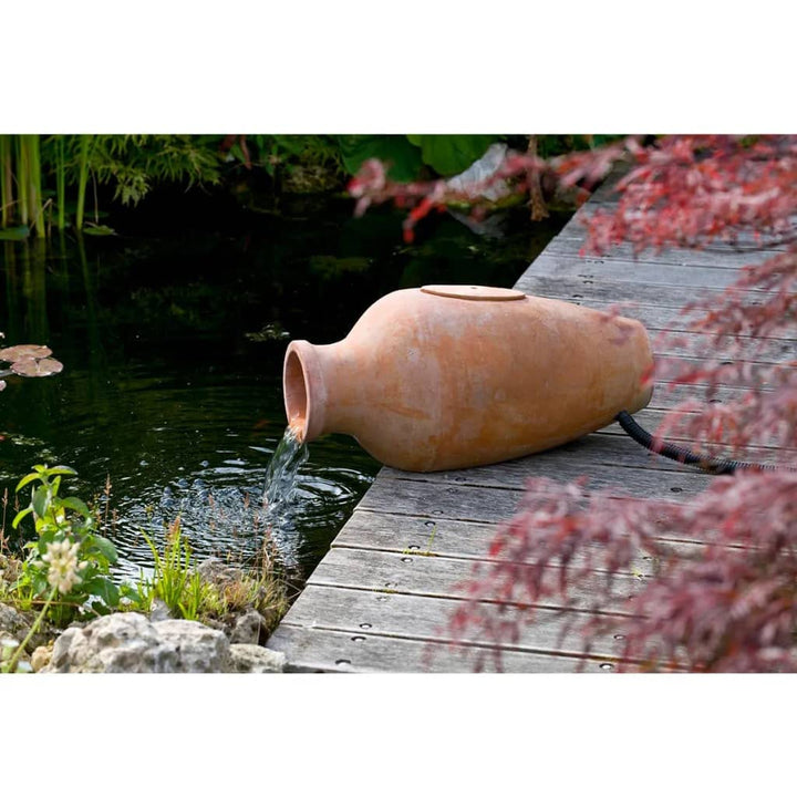 Terrassenbrunnen Filterset Terrakotta Amphore 900 l/h für Teiche - Bild 2