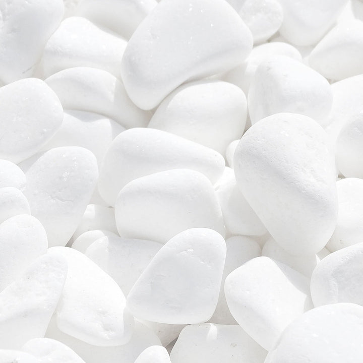 Marmorkies Schneeweiss 25 kg Körnung 15–28 mm für Garten - Bild 4