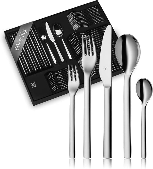 Besteck Set 60-teilig für 12 Personen Cromargan Edelstahl poliert