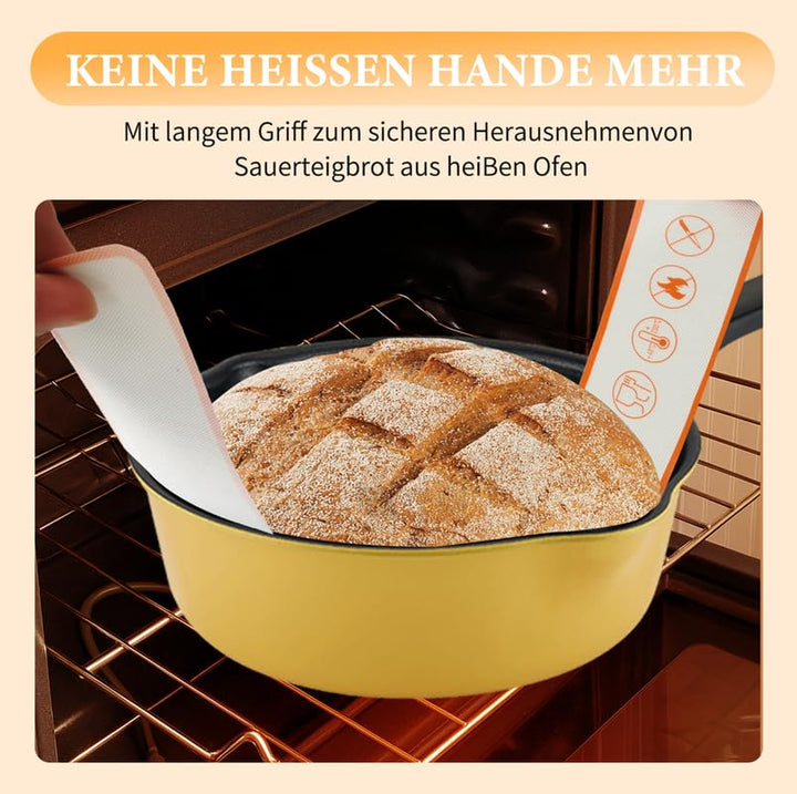 Sauerteig Starter Set mit Gärkörbchen rund &amp; oval 13-teilig - Bild 6