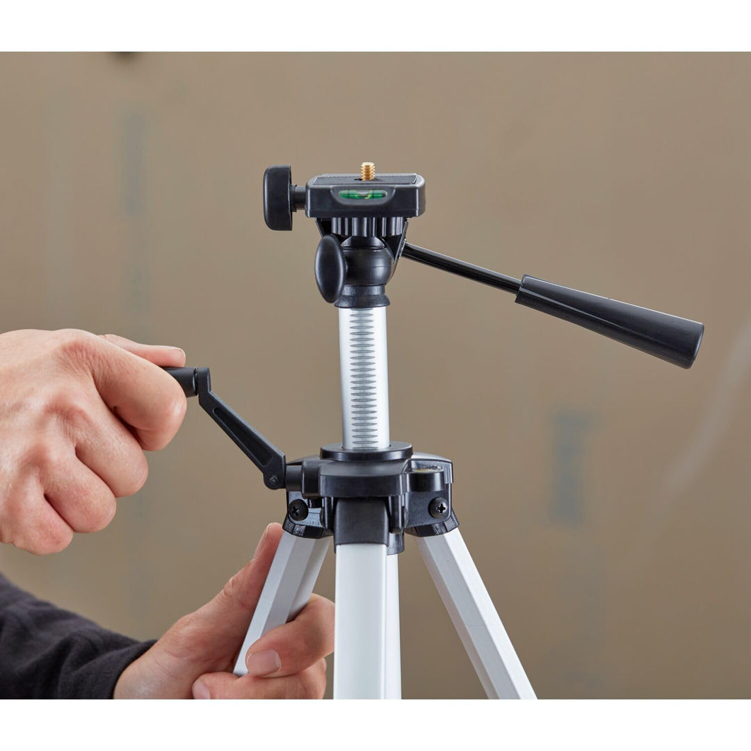 Fotostativ Aluminium 44–140 cm mit neigbarem Plateau und Libelle - Bild 7