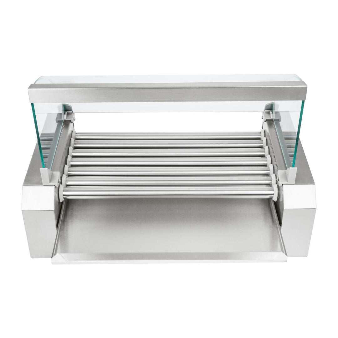 Heisswurst-Grill Profi 7 Rollen 12 Würstchen 1400W Edelstahl - Bild 2
