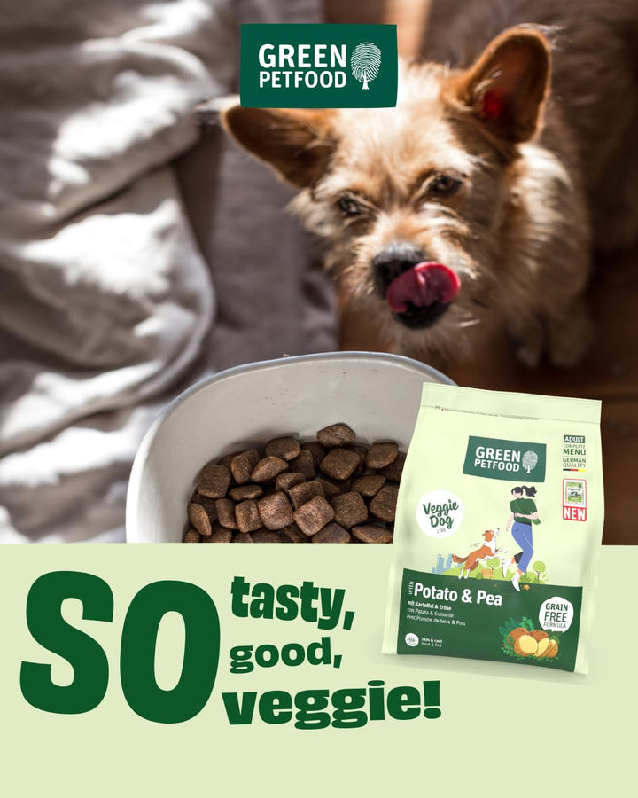 Vegetarisches Trockenfutter Hund Kartoffel &amp; Erbse getreidefrei 10 kg - Bild 5
