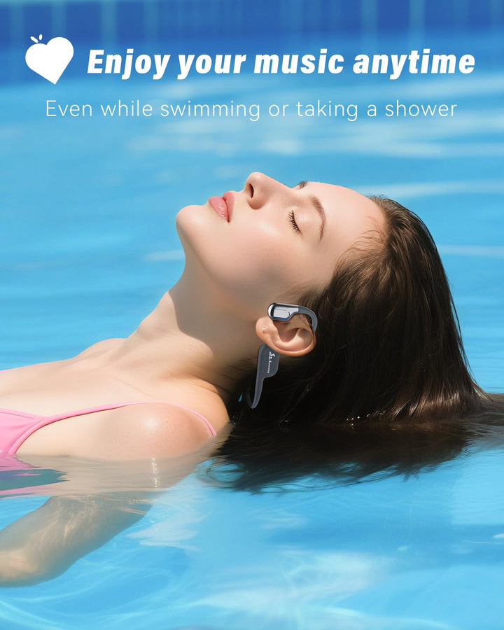 Knochenschall Kopfhörer Schwimmen Bluetooth 5.4 IP68 8GB MP3 - Bild 5