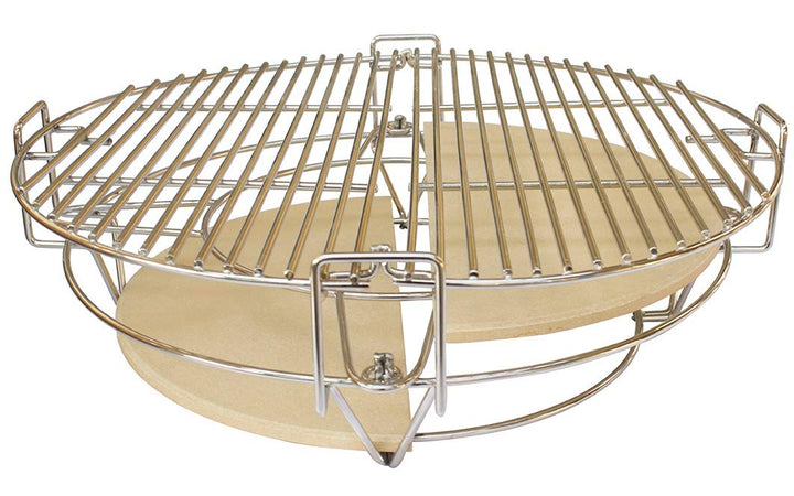 Kamado Grill Kochsystem Divide &amp; Conquer 40,5 cm Edelstahl 6-teilig