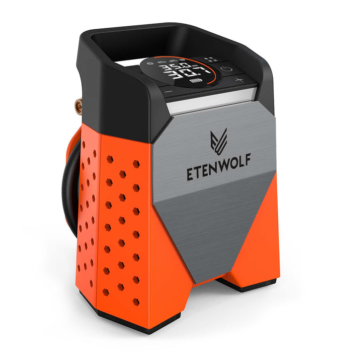 Elektrische Luftpumpe 160 PSI 7800mAh Akku kabellos für Auto &amp; Fahrrad