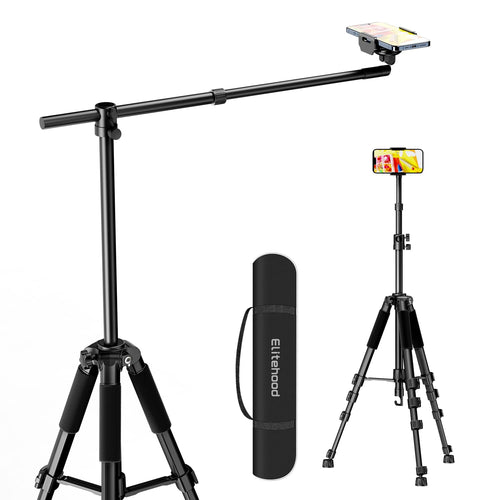 Overhead Stativ Handy flexibel 208cm Aluminium fuer Content Creator
